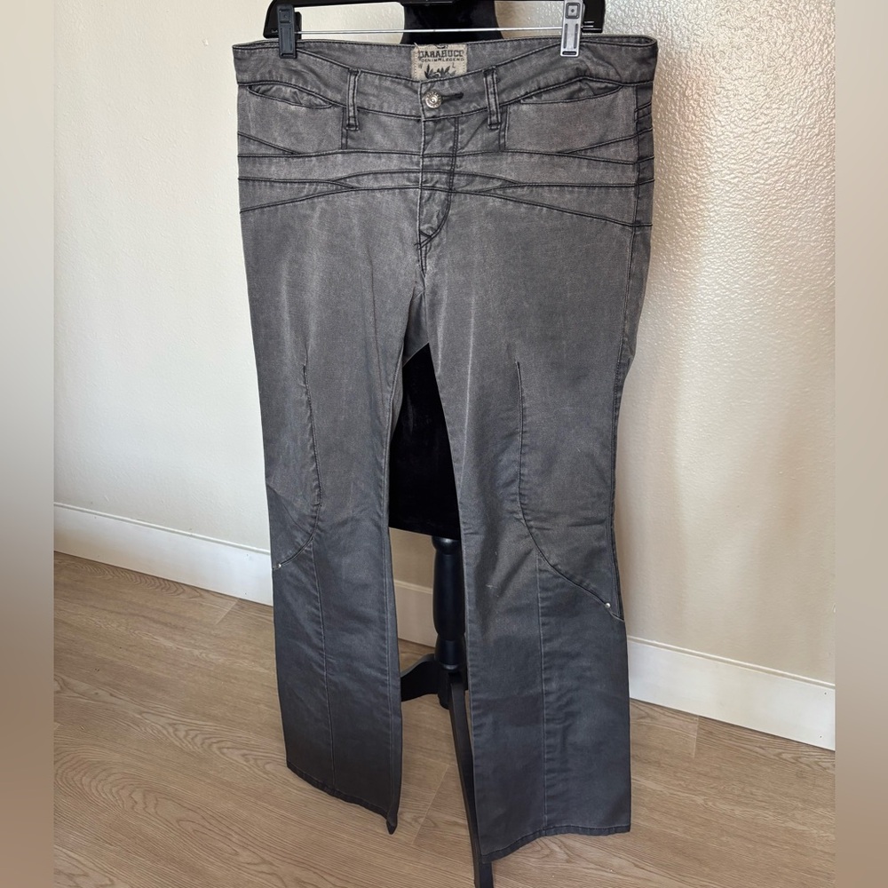 Vintage Parasuco Grey Denim Jeans Size 32